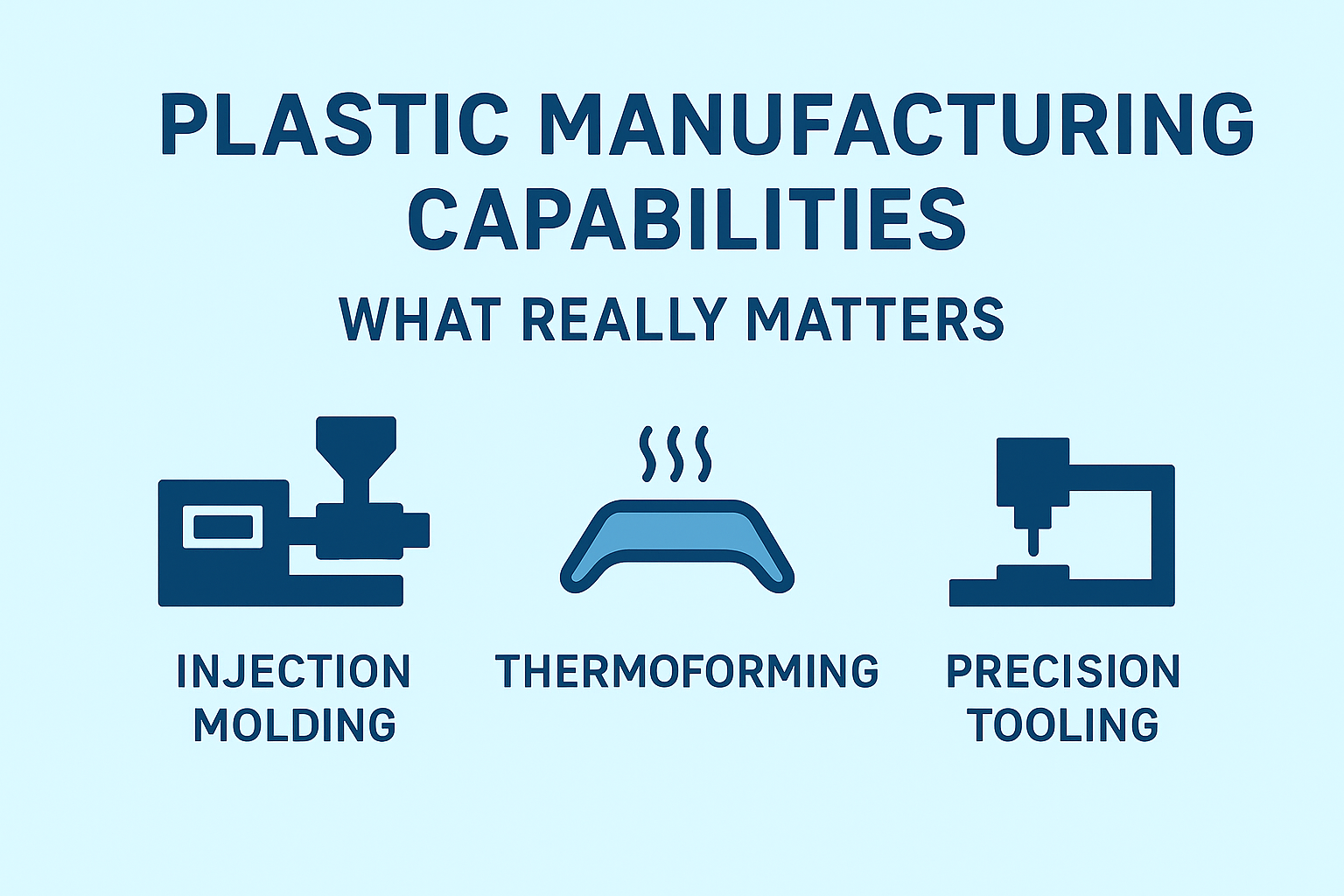 Plastic Manufacturing Capabilities: Complete Guide